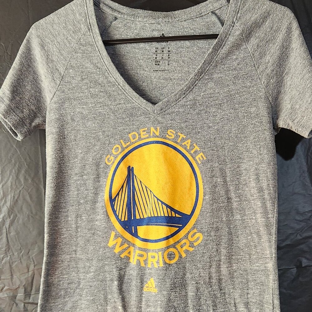 Adidas Golden State Warriors Women's T Shirt Size Medium